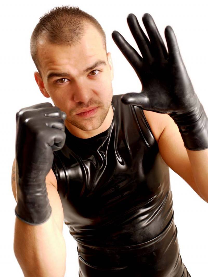 Многоразовые перчатки для фистинга  Wrist Rubber Gloves