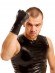 Многоразовые перчатки для фистинга Wrist Rubber Gloves • Black на кисть черные