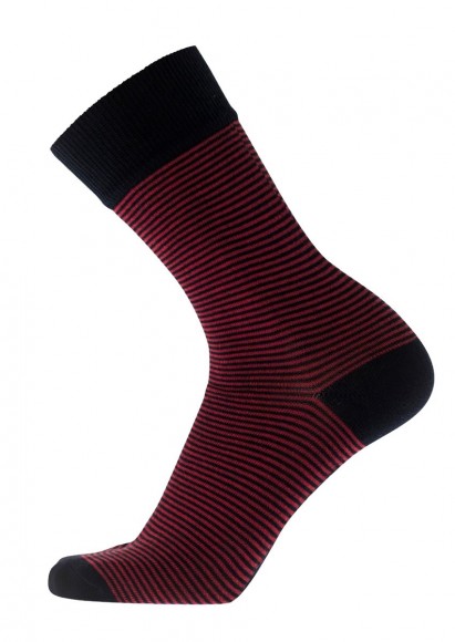 Мужские носки красные Pantelemone Casual PN-103 