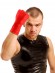 Многоразовые перчатки для фистинга Wrist Rubber Gloves • Red на кисть красные