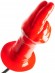 Надувной кулак для фистинга Stretch Fist Pump, красный, 25 см