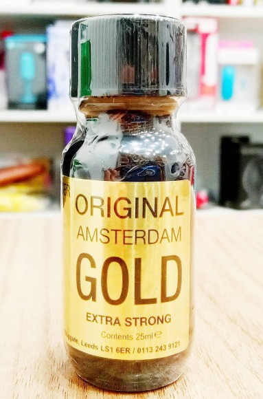 Попперс Amsterdam Gold Extra Strong Original, 25 ml