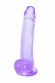 Прозрачный фаллоимитатор Intergalactic Rocket Purple 7083-02 Lola