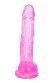 Прозрачный фаллоимитатор Intergalactic Rocket Pink 7083-01 Lola