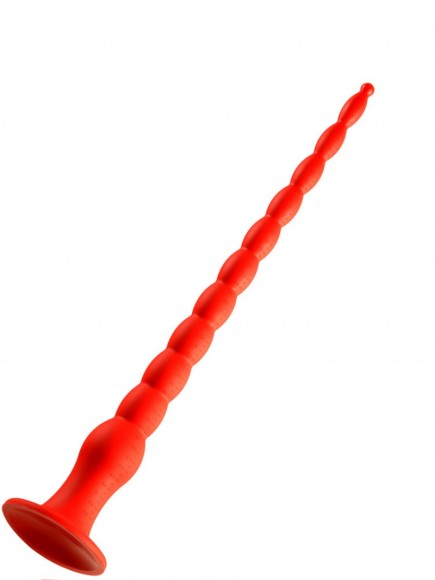 Эластичный фаллоимитатор "Анальный червь" Stretch Worm No. 4, 50 см