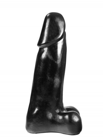 Фаллоимитатор гигант для фистинга Adric • Large Cock черный 27 см