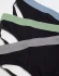 Джоки, трусы стринги для мужчин Bolongaro Trevor 3 pack jock straps with colour waistband in black and blue, разноцветные, набор из 3 шт