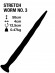 Эластичный фаллоимитатор "Анальный червь" Stretch Worm No. 3, 50 см