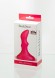 Розовый анальный стимулятор Small ripple plug pink 10 см 510184lola