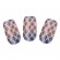 Набор Лаковых полосок для ногтей Блестящий Градиент Nail Foil