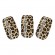 Набор Лаковых полосок для ногтей Леопард Nail Foil