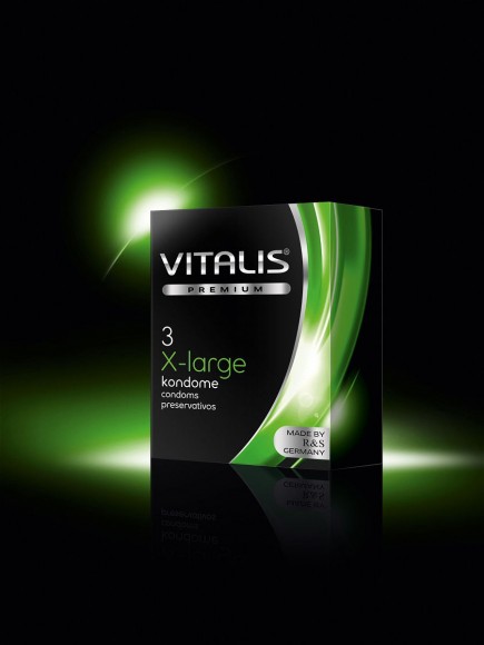 Презервативы VITALIS Premium №3 X-Large 4345VP