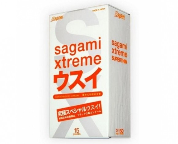 Презервативы Sagami Xtreme 0.04 mm 15"S, 15 шт