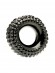 Эрекционное кольцо желейное Mr. Fist Tyre • Black Jelly Ring, черное