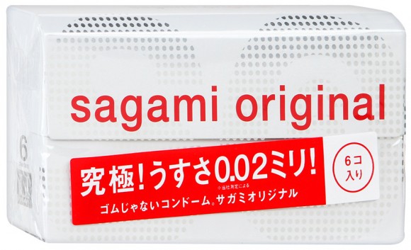 Полиуретановые презервативы №6 Original 0.02 Sagami - 1 уп (6 шт)