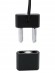 Ингалятор двухкамерный Push Xtreme Fetish - Double Inhaler with Magnetic Lock - Black, с магнитным замком, черный 