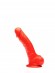 Фаллоимитатор из Англии Stretch No. 3, красный 20 см и гель смазка для секса SexNow Classic 50 мл