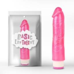 Вибратор розовый Chisa Novelties Sexy Whopper Pink, 20.2 см 