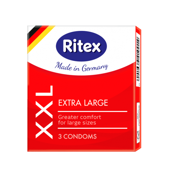 Презервативы Ritex XXL Extra Large Экстра Большие (3 шт.)