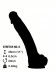 Выгодный комплект: фаллоимитатор "Stretch No. 6" 32 см и интимная смазка для секса SexNow Classic 50 мл