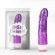 Вибратор реалистик Chisa Novelties Stud Rod-Purple фиолетовый, 17,5 см