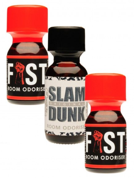 Комплект из трех попперсов 2 Fist Mini • Slam Dunk 