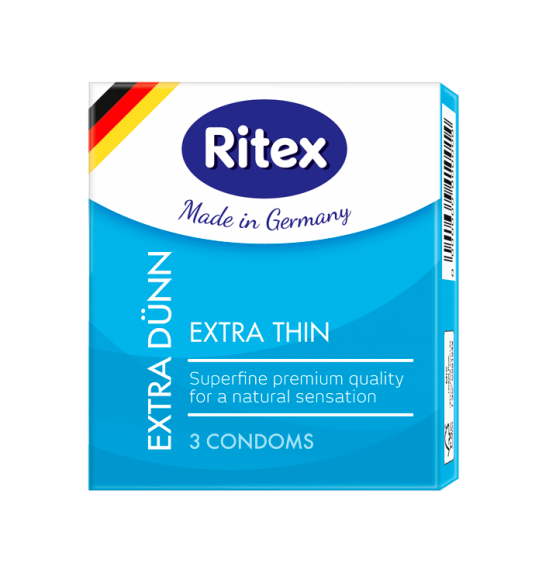 Презервативы Ritex Extra Dunn естественные ощущения 3 шт.